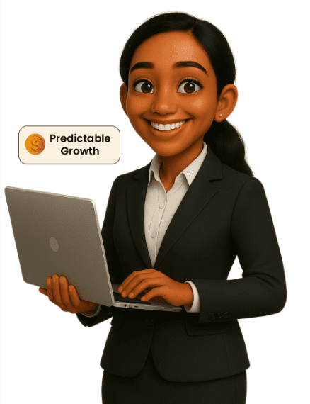 Business growth and sales maximization illustration