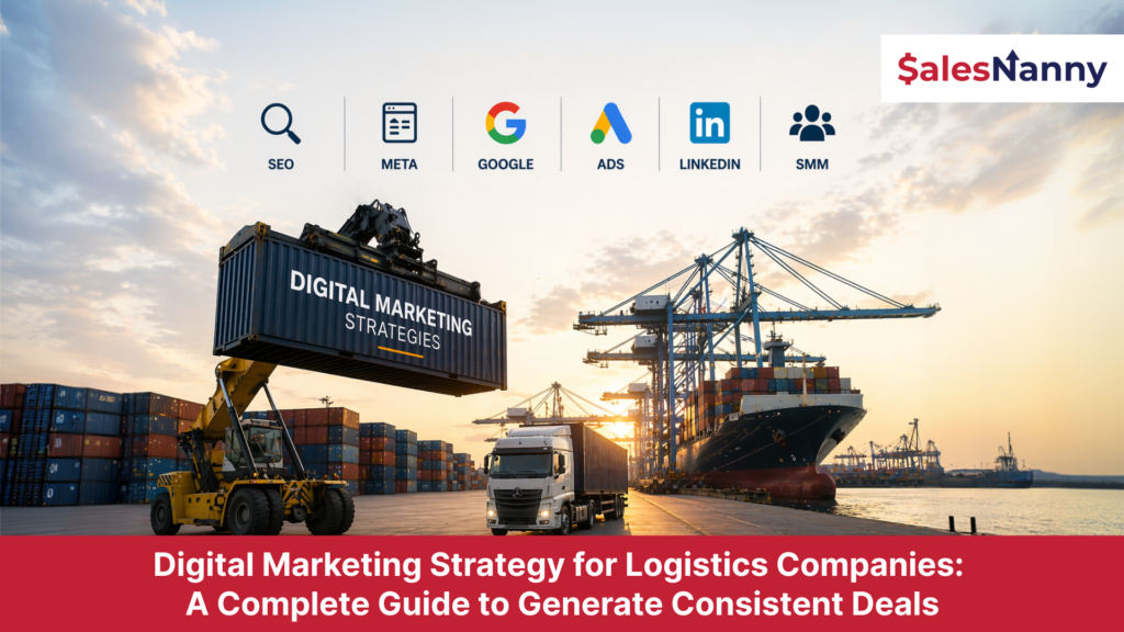 Digital Marketing Strategy for Logistics Companies: A Complete Guide to Generate Consistent Deals