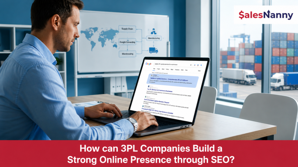 How can 3PL Companies Build a Strong Online Presence through SEO?