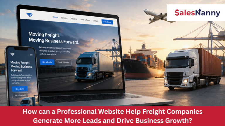 Website for freight companies