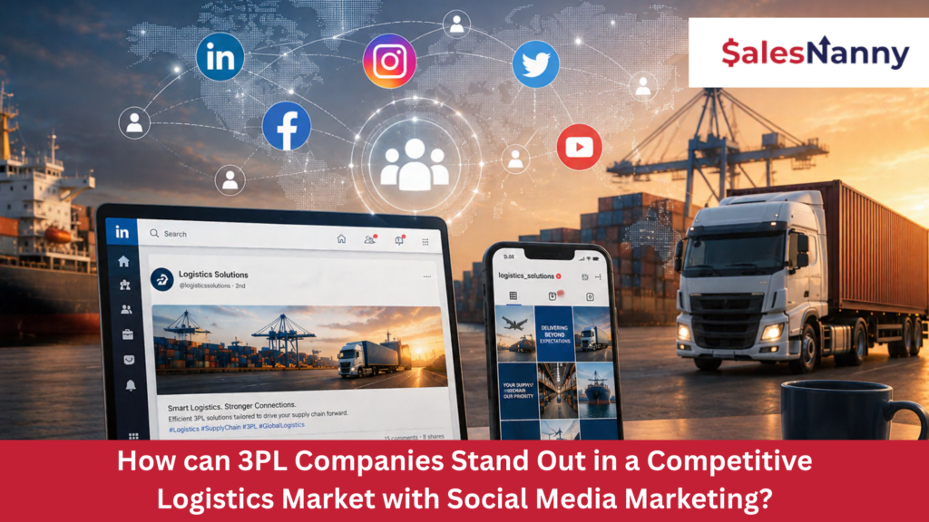 How can 3PL Companies Stand Out in a Competitive Logistics Market with Social Media Marketing?