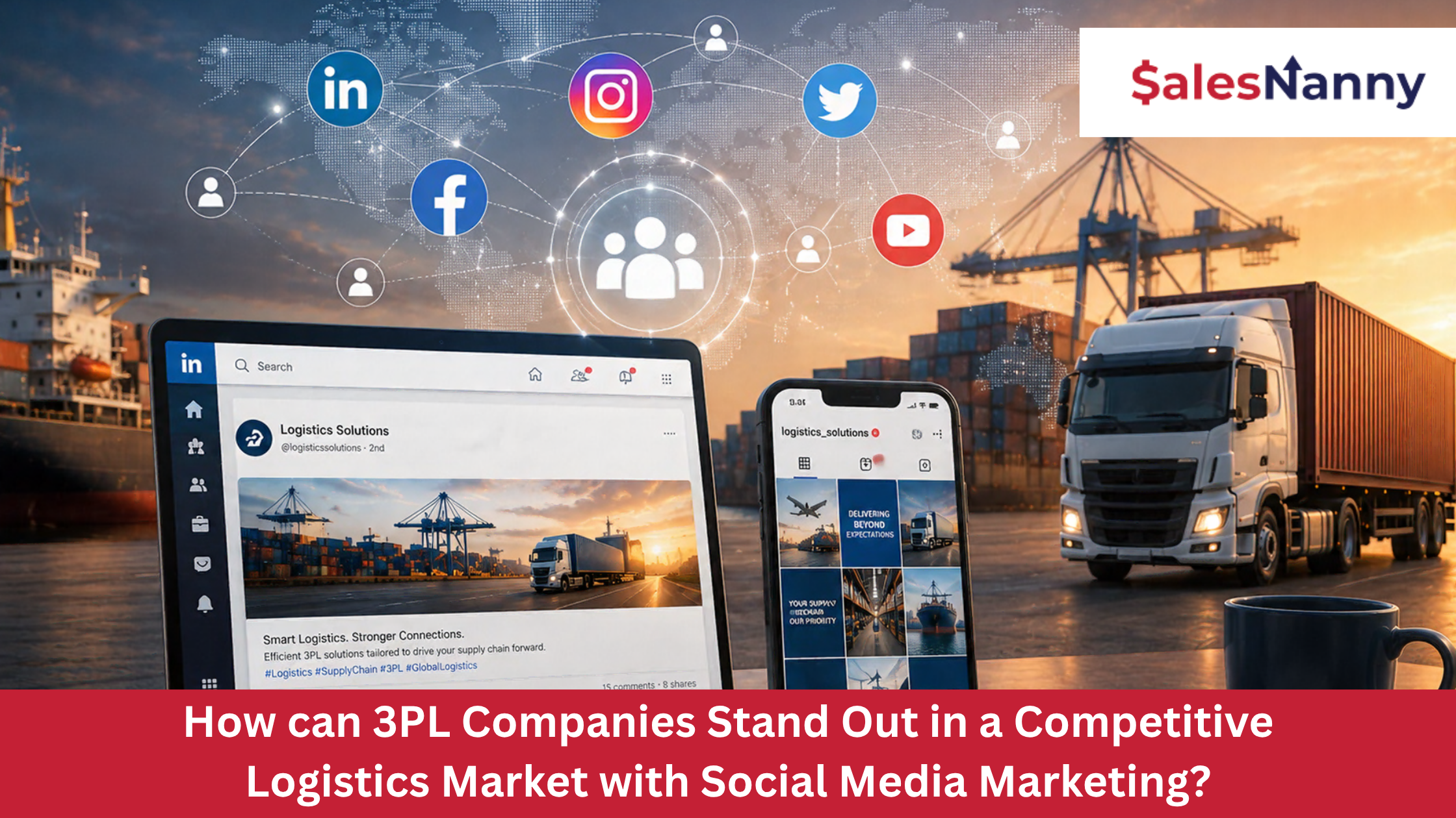 Social media marketing for 3pl companies