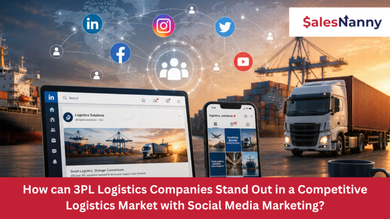 How Can 3PL Logistics Companies Stand Out in a Competitive Logistics Market with Social Media Marketing?