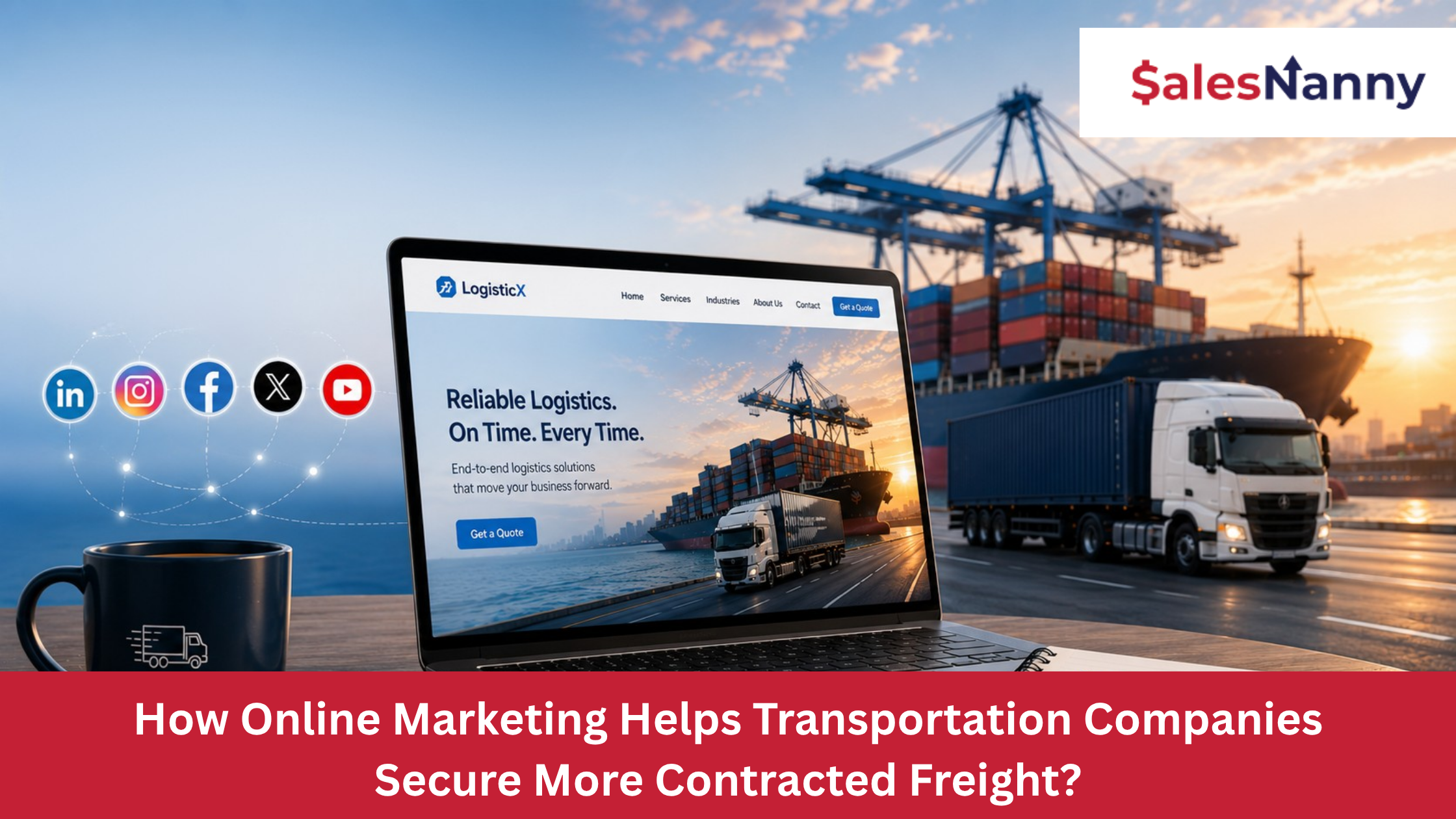 How Online Marketing Helps Transportation Companies Secure More Contracted Freight?