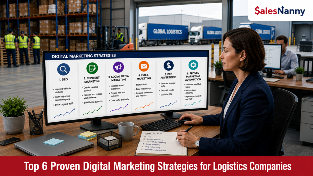 Top 6 Proven Digital Marketing Strategies for Logistics Companies