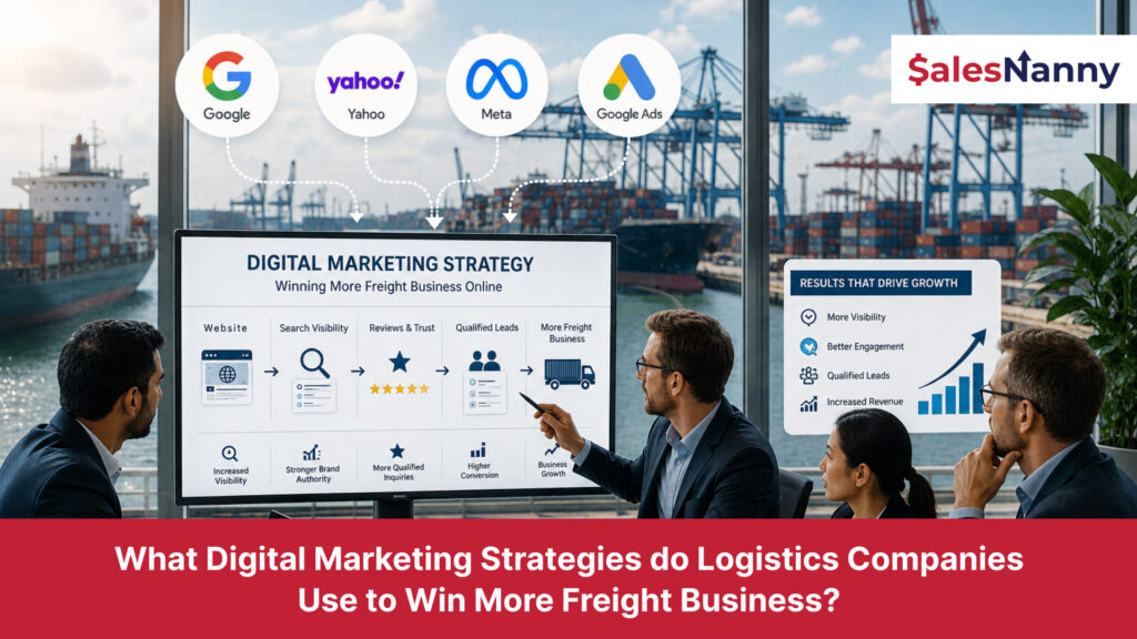 What Digital Marketing Strategies do Logistics Companies Use to Win More Freight Business?