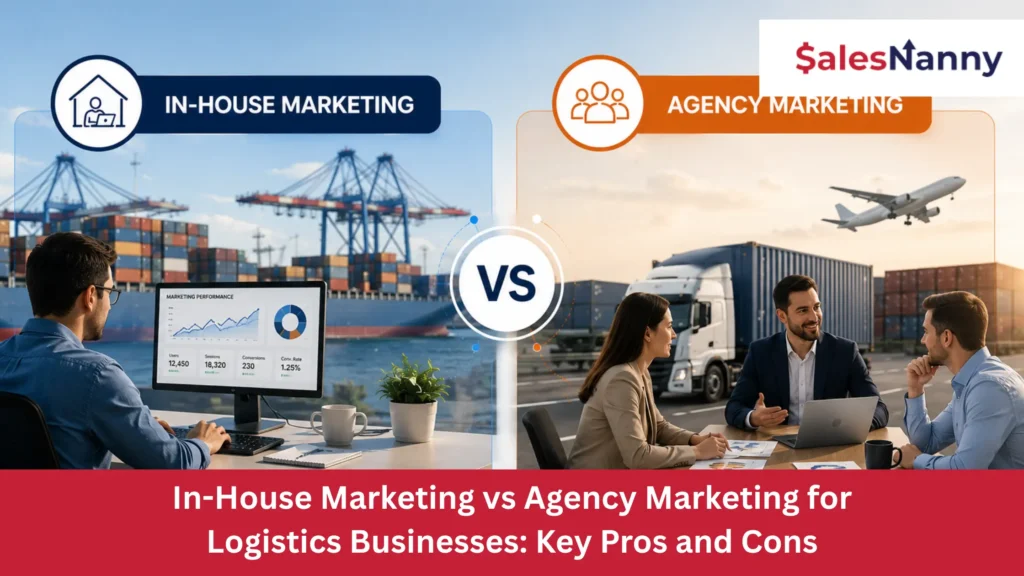 In-House Marketing vs. Agency Marketing for Logistics Businesses: Key Pros and Cons