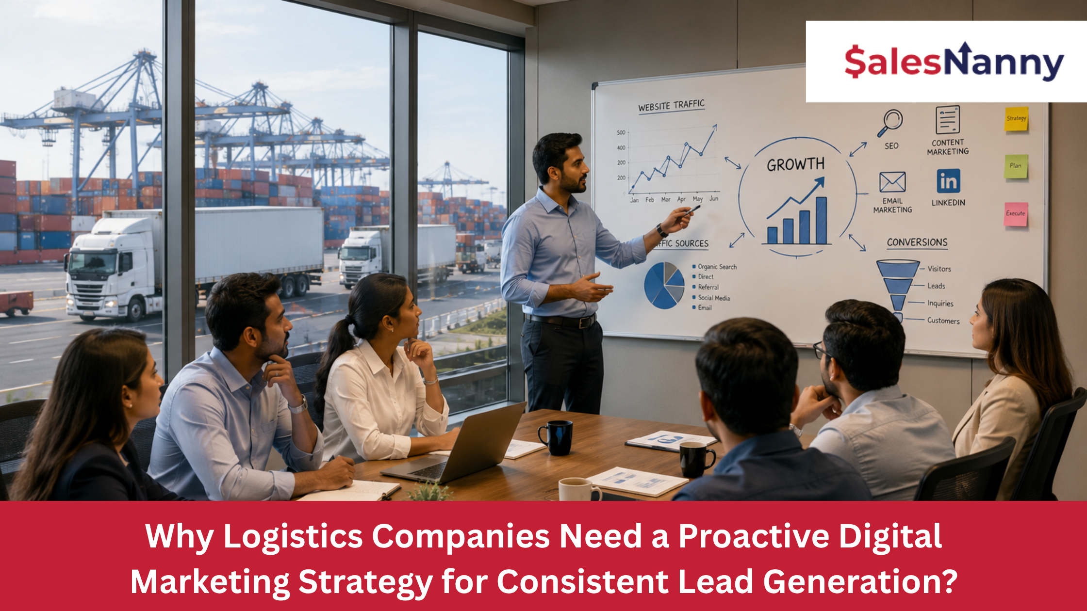 Why Logistics Companies Need a Proactive Digital Marketing Strategy for Consistent Lead Generation?