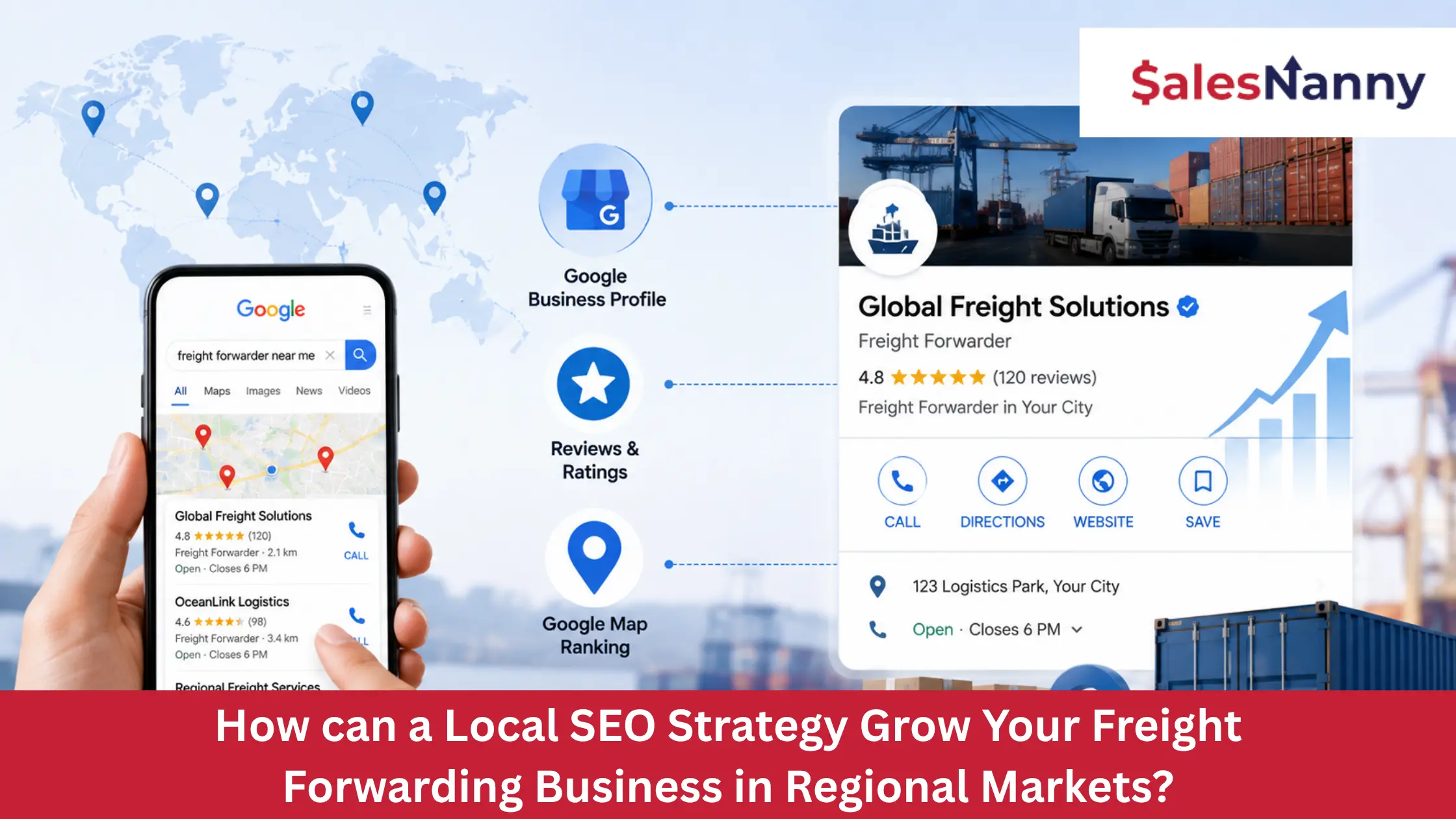 Local SEO strategy for Freight Forwarding Business