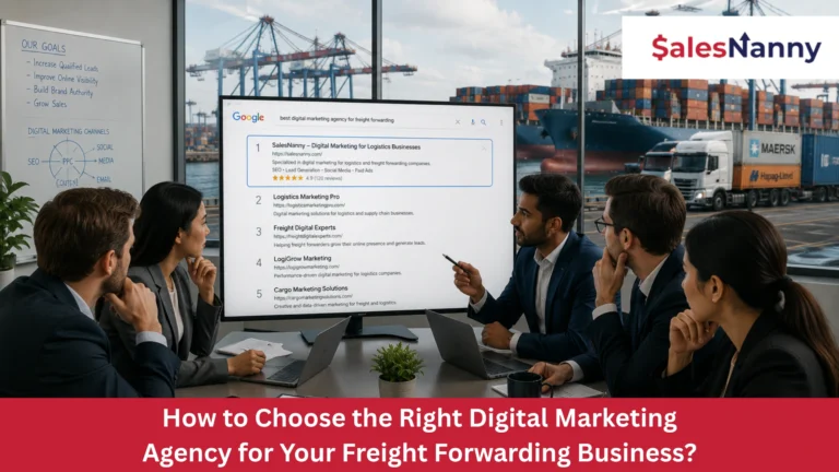 Digital Marketing Agency for Freight Forwarders