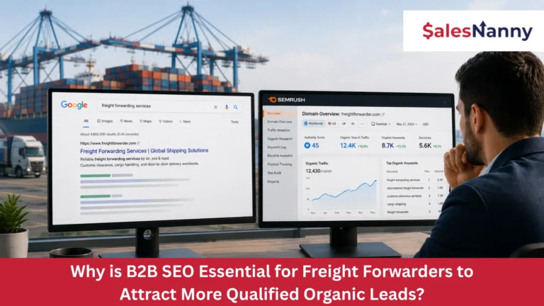 B2B SEO for Freight Forwarders
