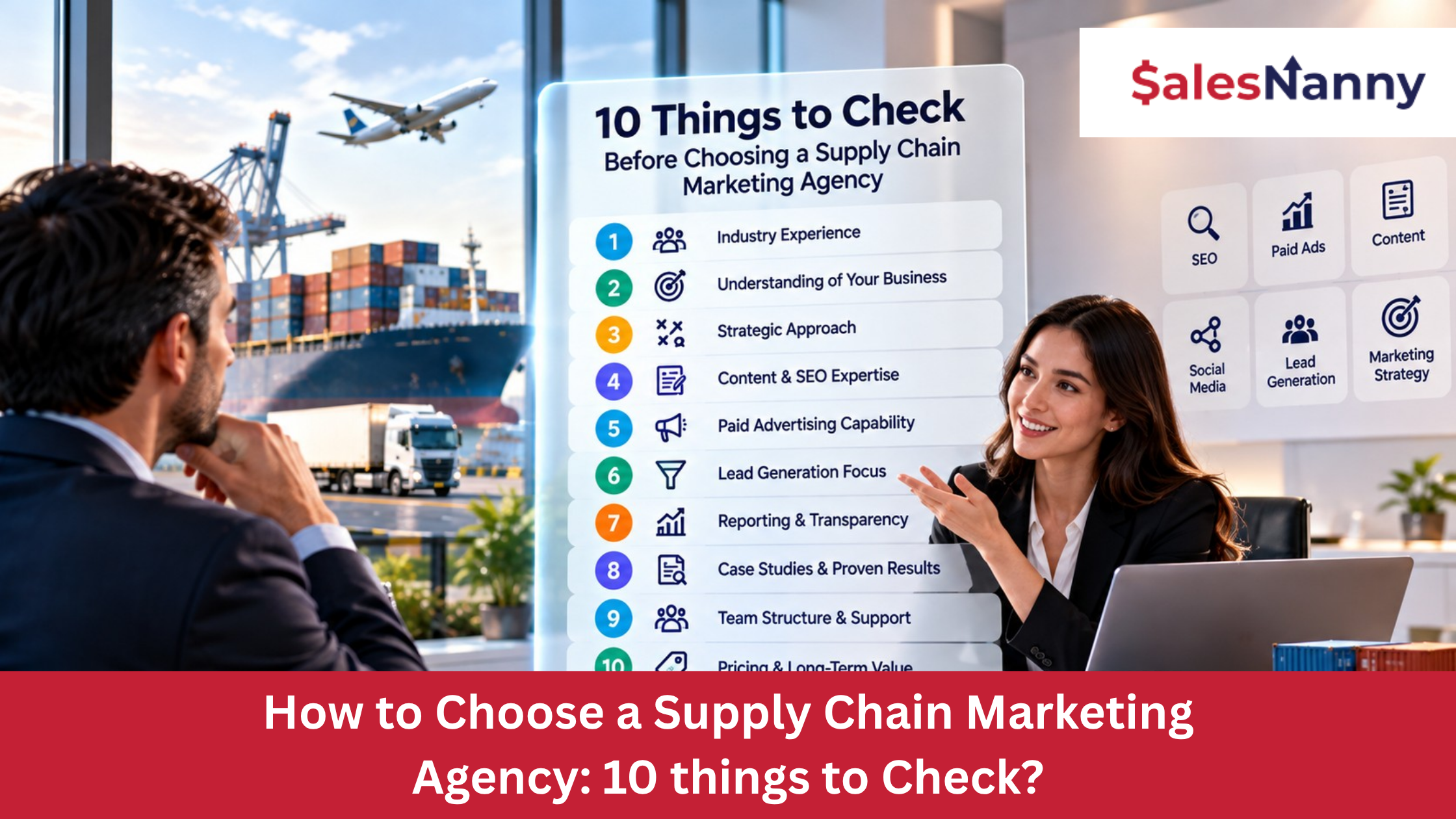 How to Choose a Supply Chain Marketing Agency 10 things to Check